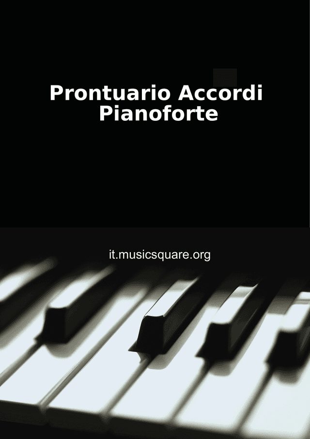 Chierici Prontuario Di Tutti Gli Accordi Per Pianoforte Organo E - 11