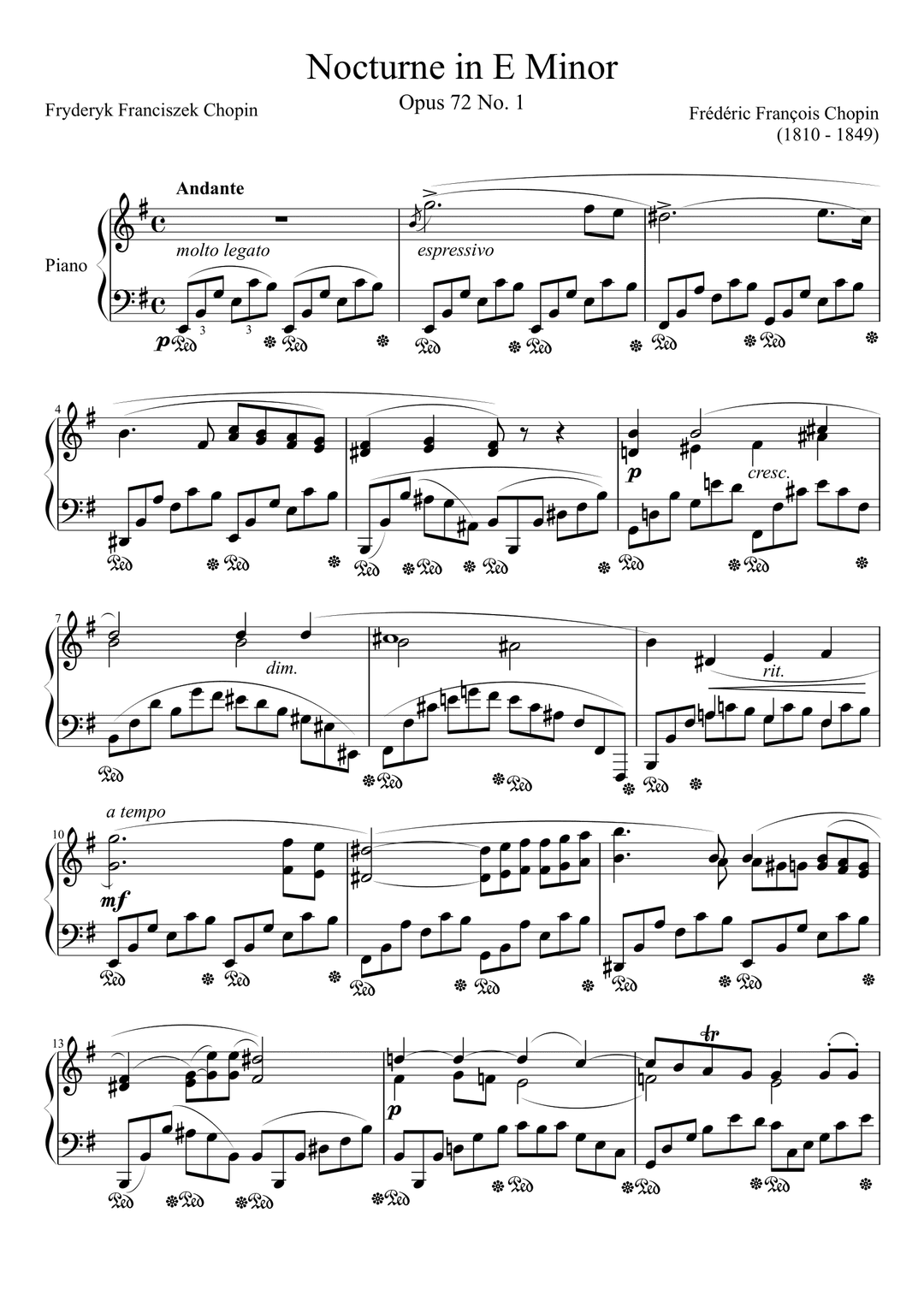 Notturno Op. 72 No. 1