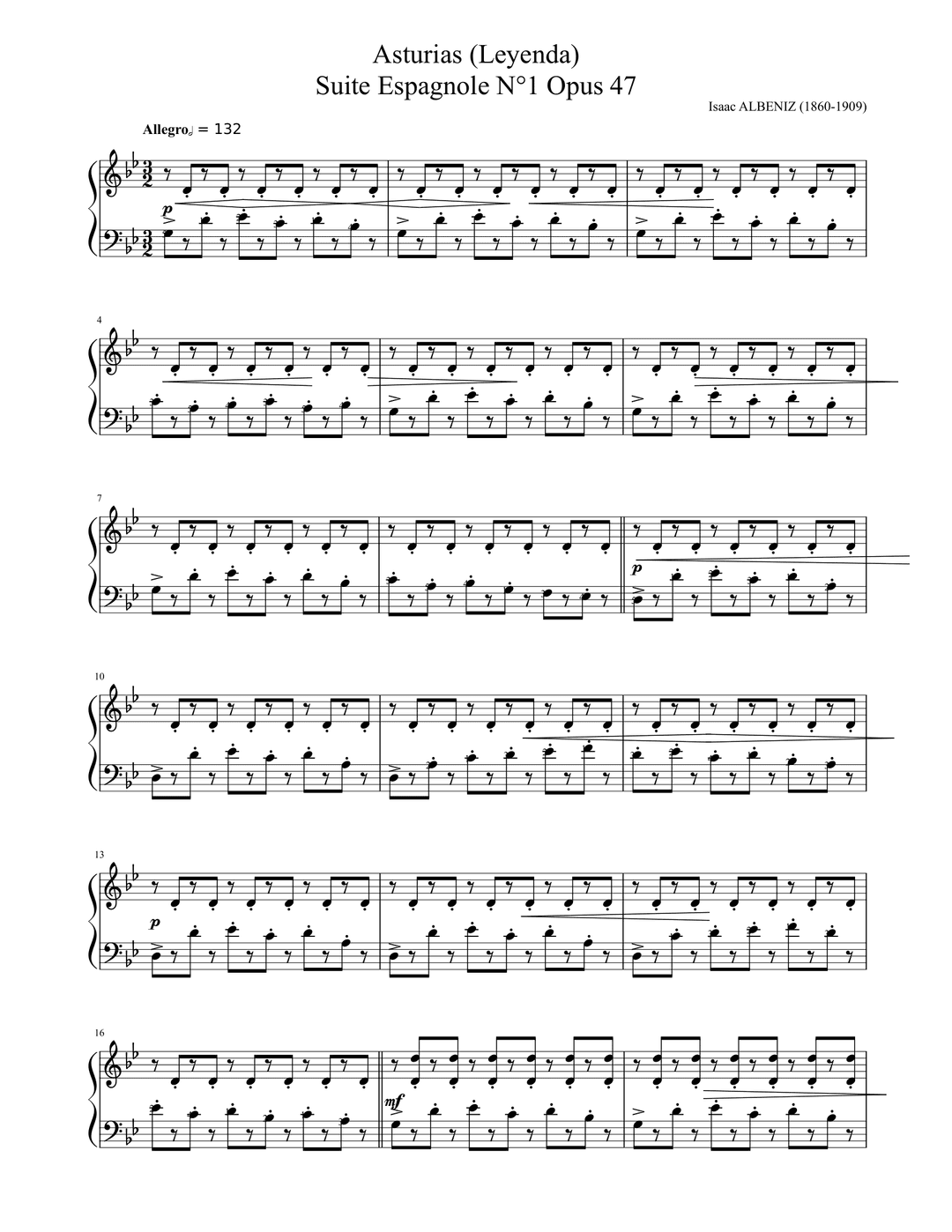 Suite spagnola Op. 47 No. 1