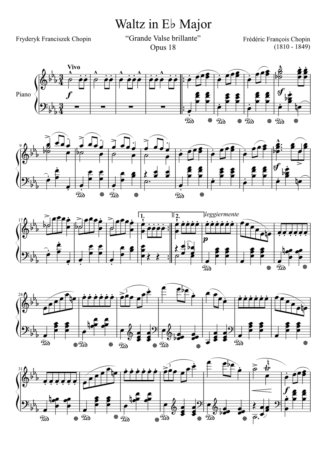 Valzer Op. 18